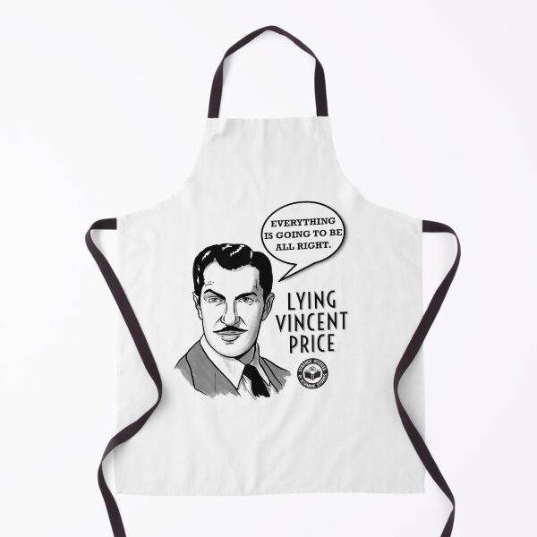 Item preview, Lying Vincent Price - Everything is Going To Be All Right - White designed and sold by WitchHouseMedia.