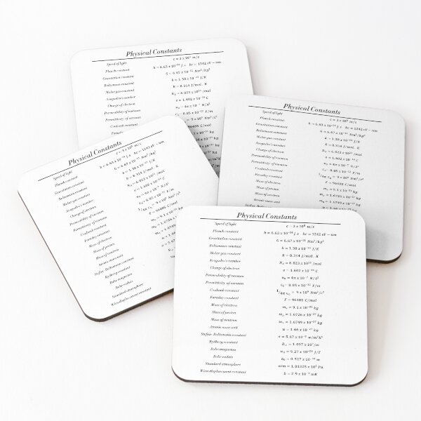 Item preview, Physical Constants designed and sold by ScienceCorner.