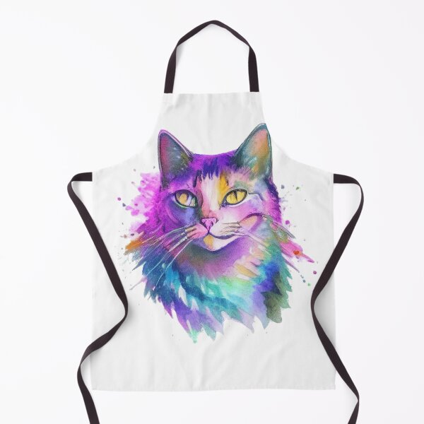 Item preview, Watercolor Cosmic Cat designed and sold by Kitsuragi Senpai.