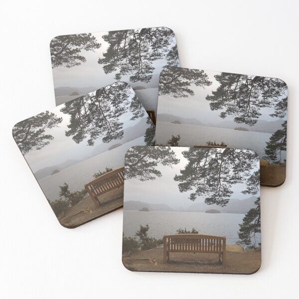 Item preview, Wooden bench over looking Derwent Water designed and sold by Mike Owen.