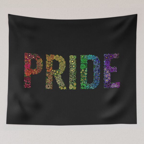 Item preview, Rainbow Flower Pride! 3 designed and sold by Art by Veya.