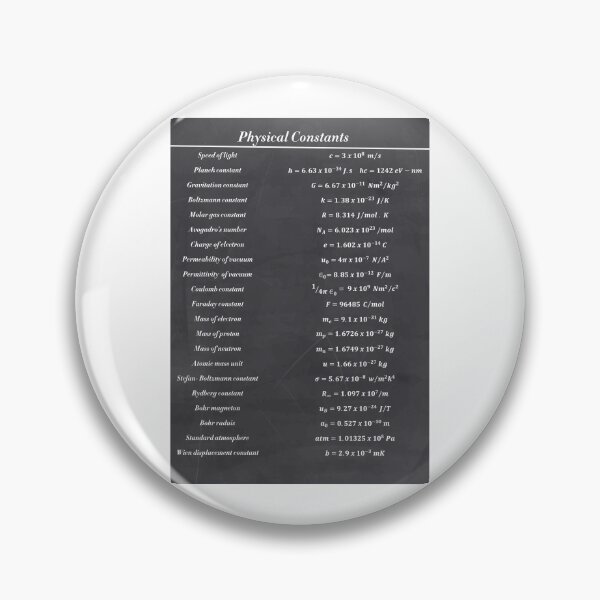Item preview, Physical Constants designed and sold by ScienceCorner.
