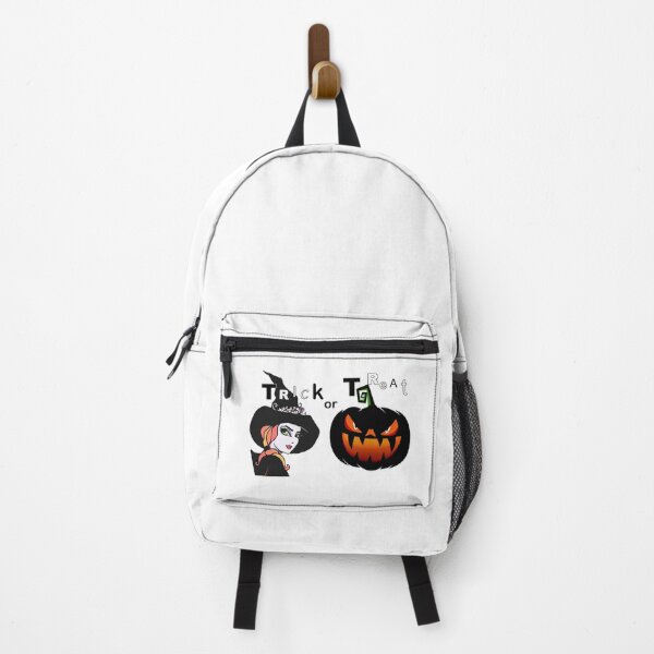 Item preview, TRICK OR TREAT – Witch & Jack-O-Lantern designed and sold by Ed Rosek.