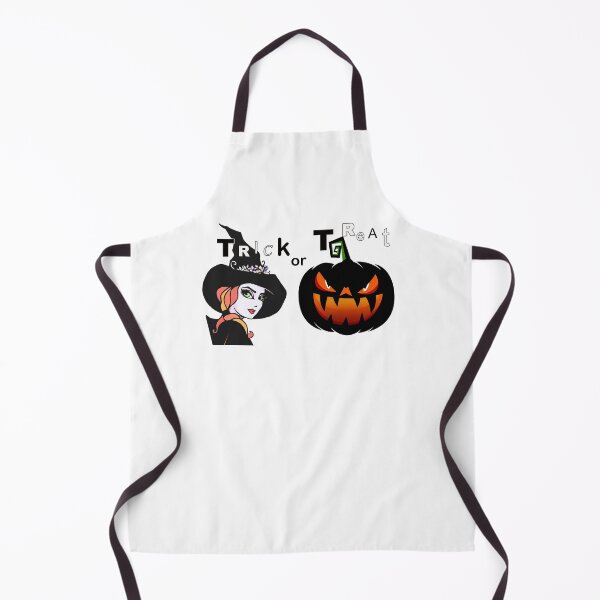 Item preview, TRICK OR TREAT – Witch & Jack-O-Lantern designed and sold by Ed Rosek.