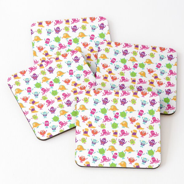 Item preview, Sweet Baby Monsters Seamless Pattern designed and sold by branaghbel.
