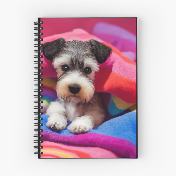 Item preview, Schnauzer Puppy - Rainbow Critters Collection designed and sold by RealityJockey.