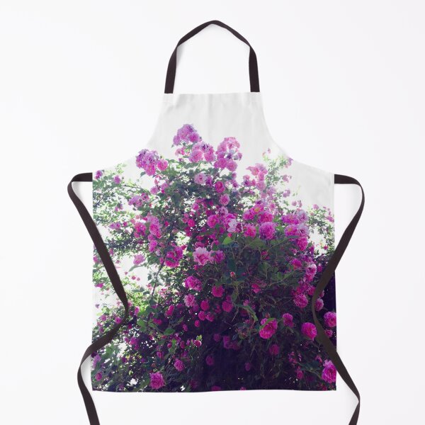 Item preview, Pink Damask Rose Bush Photograph designed and sold by honeyandhive.
