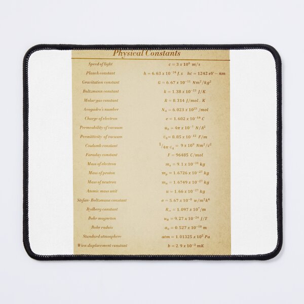 Item preview, Physical Constants designed and sold by ScienceCorner.