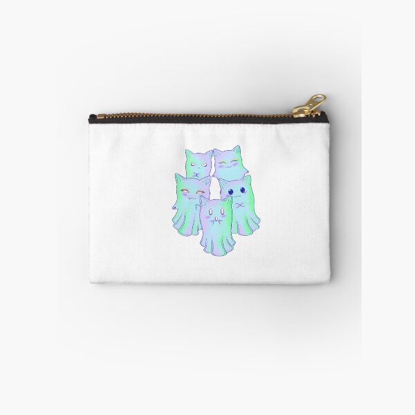 Item preview, Teal Ghost Cat Squad designed and sold by Shapezandcolorz.
