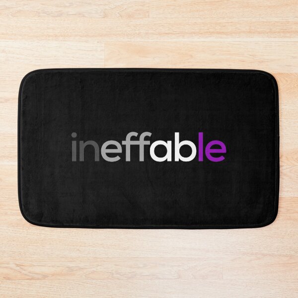 Item preview, ineffable Ace. Asexual Pride designed and sold by Subtle Pride Shop.
