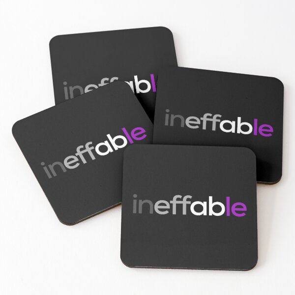 Item preview, ineffable Ace. Asexual Pride designed and sold by Subtle Pride Shop.