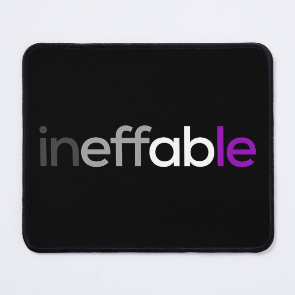 Item preview, ineffable Ace. Asexual Pride designed and sold by Subtle Pride Shop.