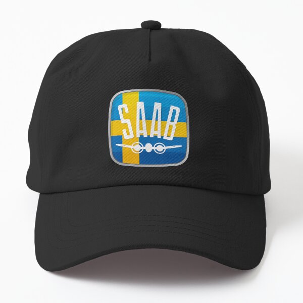 Item preview, SAAB Vintage Mark Swedish Flag designed and sold by blackdogshop.