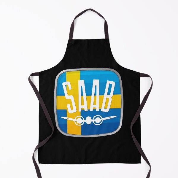 Item preview, SAAB Vintage Mark Swedish Flag designed and sold by blackdogshop.