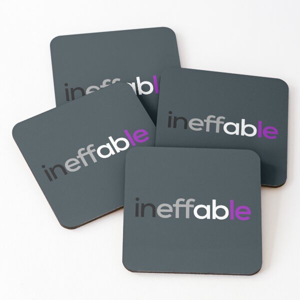 Item preview, ineffable Ace. Asexual Pride designed and sold by Subtle Pride Shop.