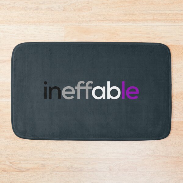 Item preview, ineffable Ace. Asexual Pride designed and sold by Subtle Pride Shop.
