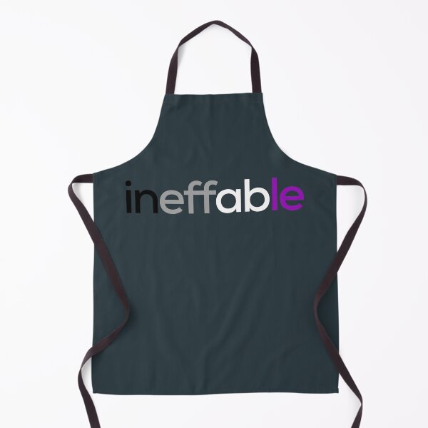 Item preview, ineffable Ace. Asexual Pride designed and sold by Subtle Pride Shop.
