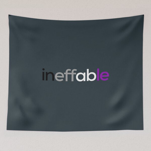Item preview, ineffable Ace. Asexual Pride designed and sold by Subtle Pride Shop.