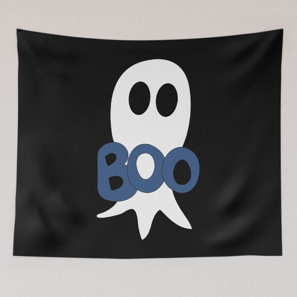 Item preview, Cute ghost cartoon with BOO text  designed and sold by AngelDawnDesign.