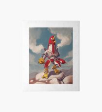 El Pollo Grande: Defender of Atlanta Art Board