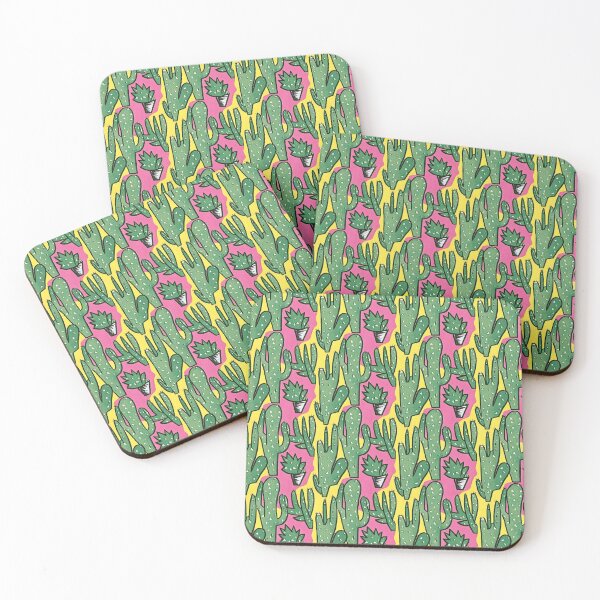 Item preview, Funky Cactus Pattern designed and sold by woodlarks.