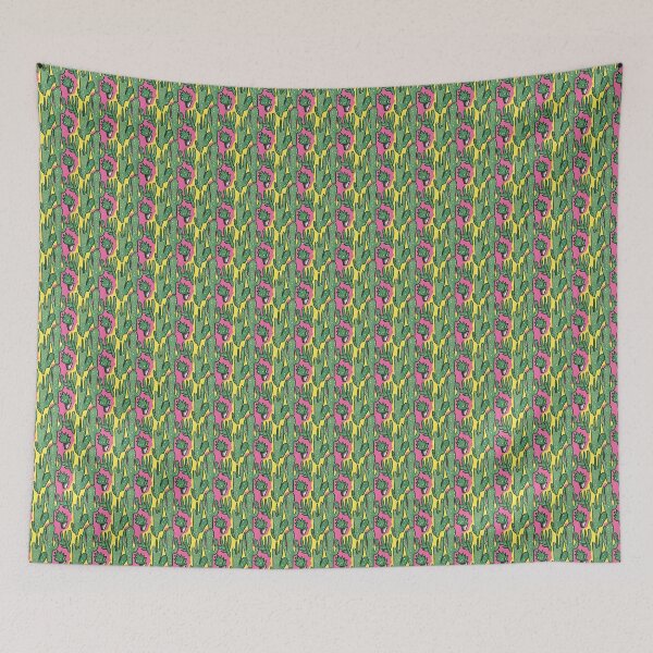 Item preview, Funky Cactus Pattern designed and sold by woodlarks.