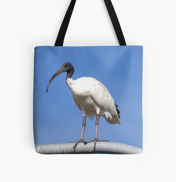Australian Ibis All Over Print Tote Bag