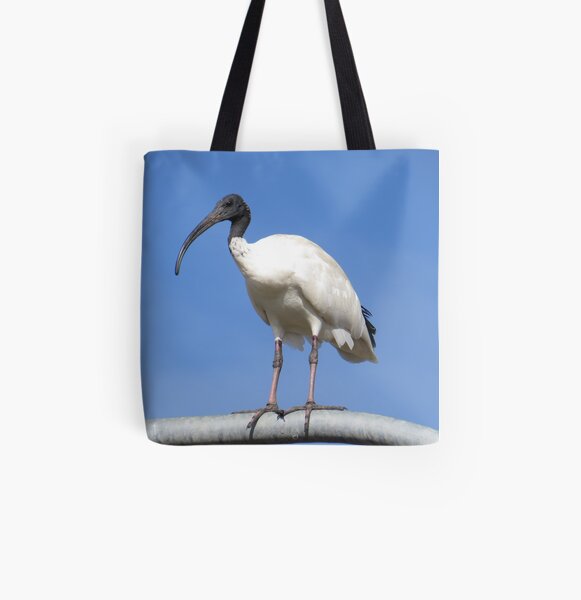 Australian Ibis All Over Print Tote Bag