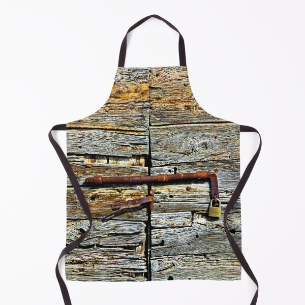 Item preview, Old Weathered Wooden Rural Door Rusty Latch designed and sold by Anna Lemos.