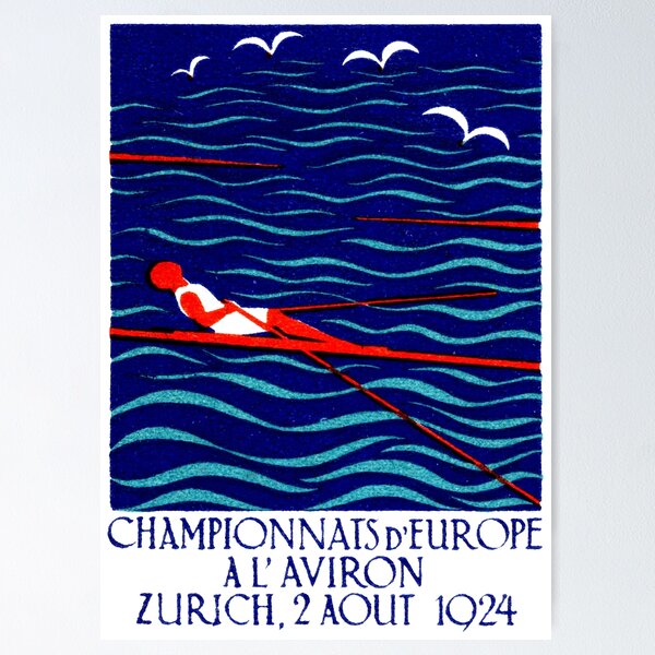 Item preview, 1924 European Rowing Championship designed and sold by historicimage.