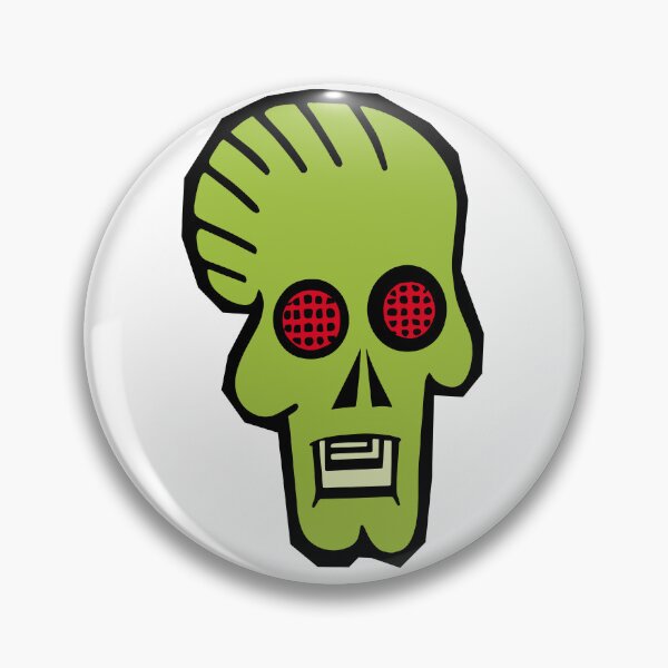 Item preview, Green strange alien with red eyes designed and sold by Basst64.