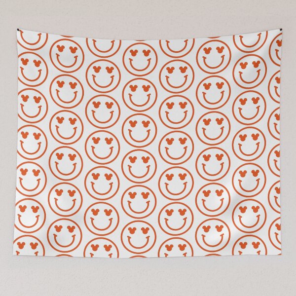 Item preview, Bright Red Magical Preppy Smiley Face  designed and sold by meohmymagic.