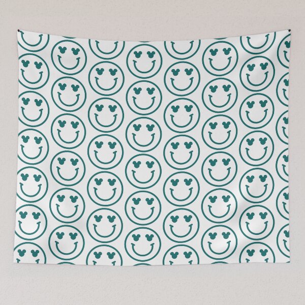 Artikelvorschau, Helles aquamarines magisches adrettes Smiley-Gesicht entworfen und verkauft von meohmymagic.