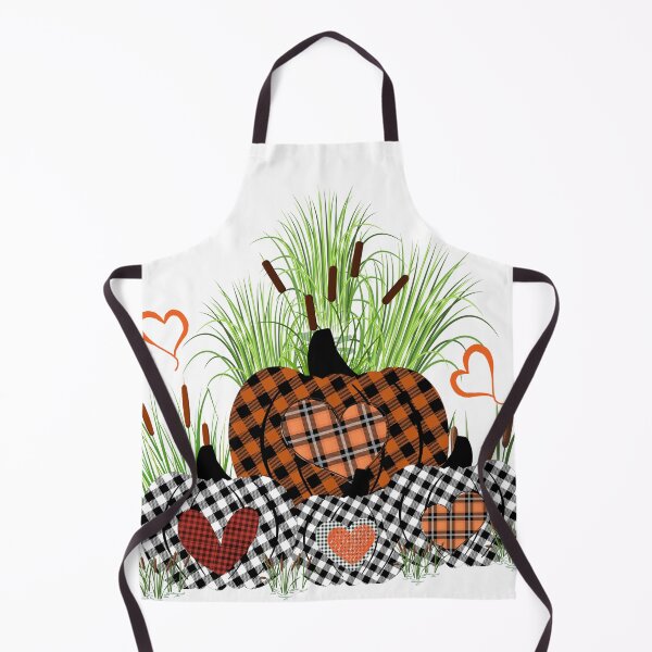 Item preview, Plaid Pumpkins and Hearts designed and sold by LanaDevon.