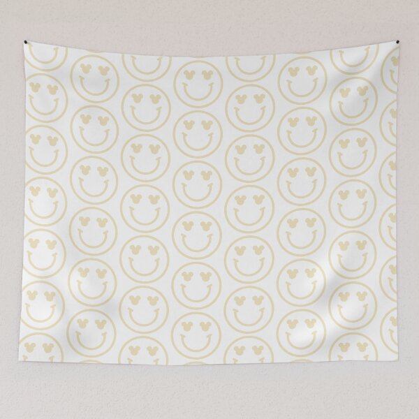 Item preview, Cream Magical Preppy Smiley Face  designed and sold by meohmymagic.