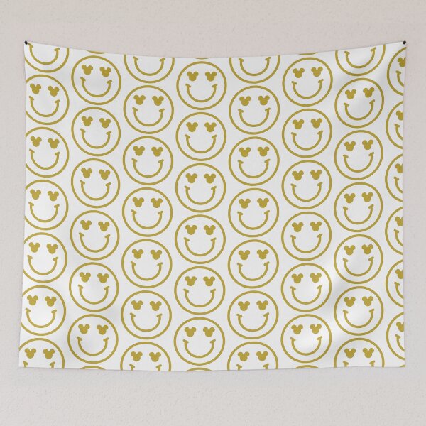 Item preview, Mustard Yellow Magical Preppy Smiley Face  designed and sold by meohmymagic.