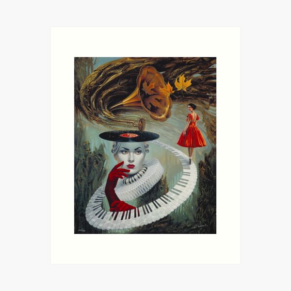 Item preview, My Pet Arts: Michael Cheval b.1966 , sounding silence  designed and sold by buzztop.