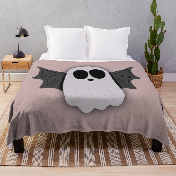 Item preview, ghost bat designed and sold by Avery Sheridan.