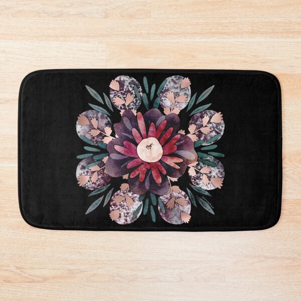 Item preview, Magnolia Moons Mandala Negative Painting  designed and sold by Valerie Englehart.