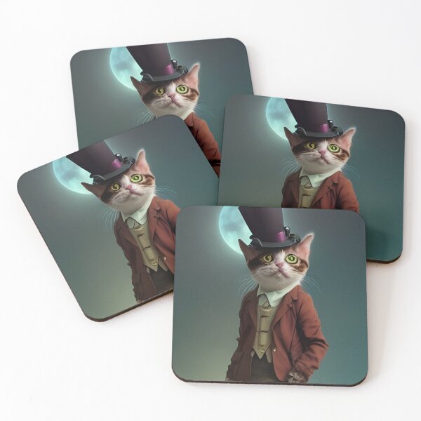 Item preview, Adorable Steampunk Cat in Top Hat designed and sold by Eliteijr.