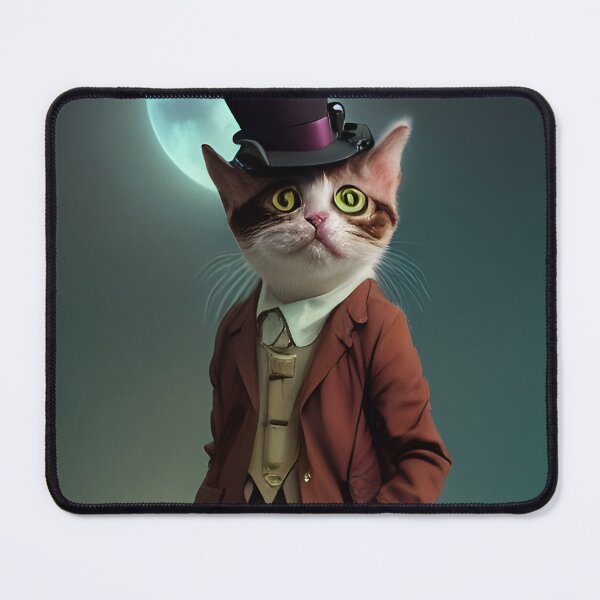 Item preview, Adorable Steampunk Cat in Top Hat designed and sold by Eliteijr.