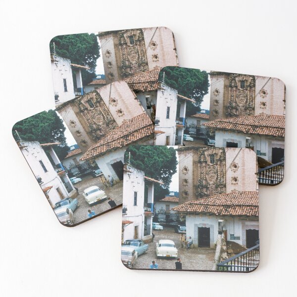Item preview, 1950s - View in front of Santa Prisca Church, Taxco, Guerrero State, Mexico designed and sold by thatwaslife.