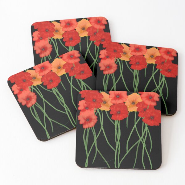 Item preview, Pretty Poise Poppies designed and sold by Rizu-Art.