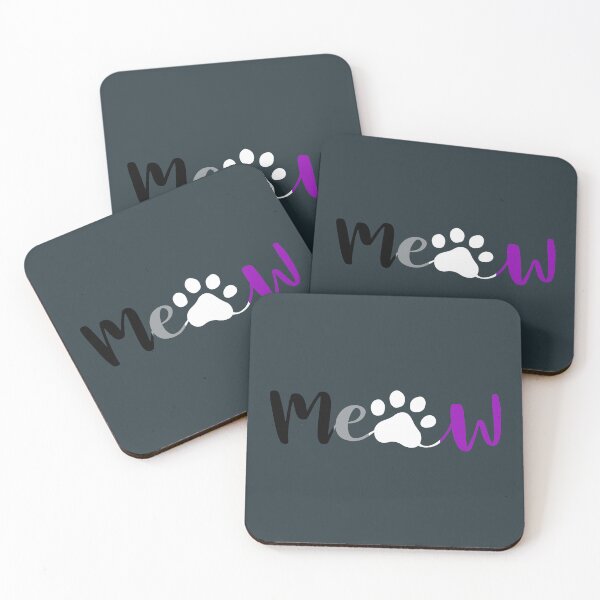 Item preview, Meow Ace Cats. Asexual Pride designed and sold by Subtle Pride Shop.