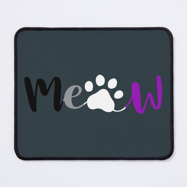 Item preview, Meow Ace Cats. Asexual Pride designed and sold by Subtle Pride Shop.