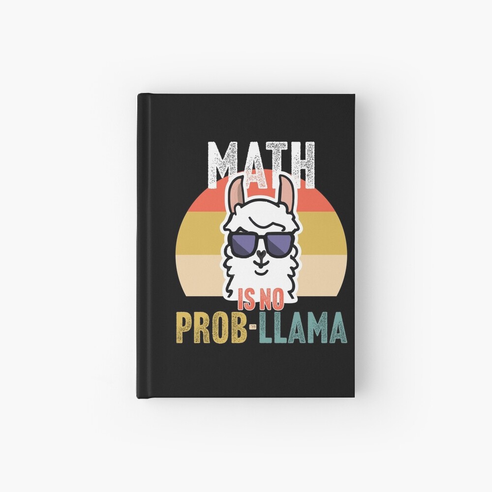 Math Is Math Spiral Notebook for Sale by Llamahandz