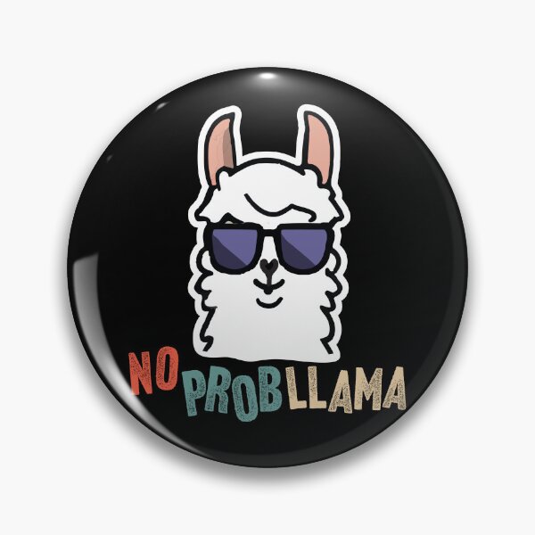 Item preview, No Prob-Llama Funny Llama Design designed and sold by narekmug.