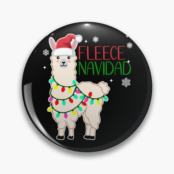 Item preview, Fleece Navidad Funy Llama Christmas Llama designed and sold by narekmug.