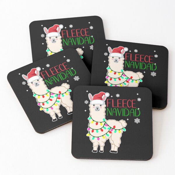 Item preview, Fleece Navidad Funy Llama Christmas Llama designed and sold by narekmug.