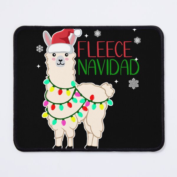 Item preview, Fleece Navidad Funy Llama Christmas Llama designed and sold by narekmug.